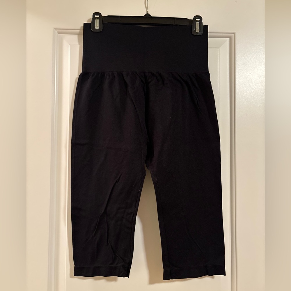 Avenue Black Shaper Short Leggings
